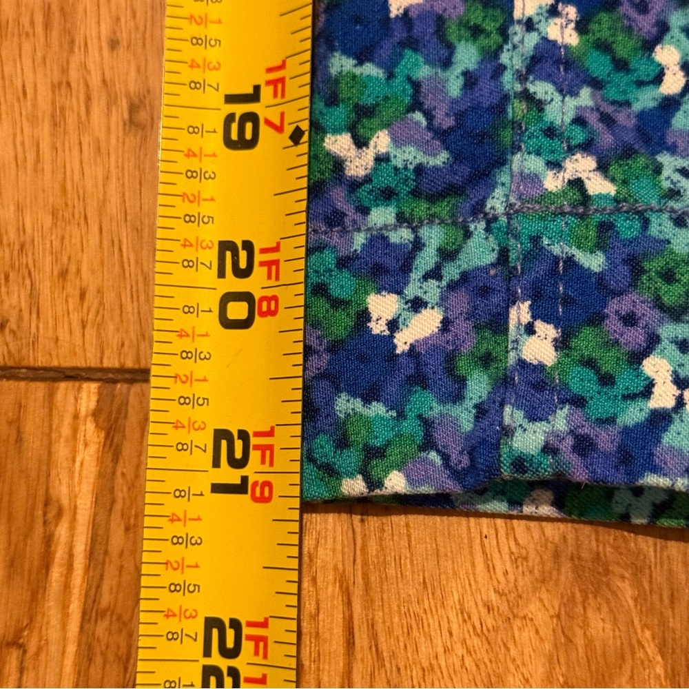 Soft Surroundings Pants Womens Petites MP Medium Cropped Pull On Blue Casual - Picture 8 of 9